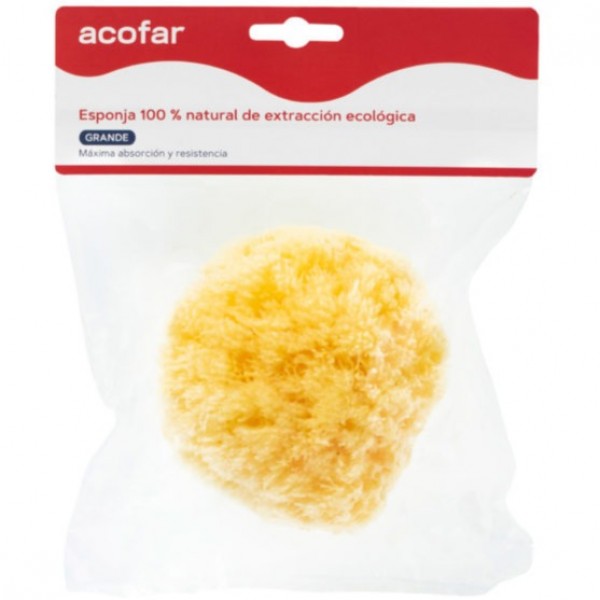 Acofar Esponja Natural Tamaño Grande