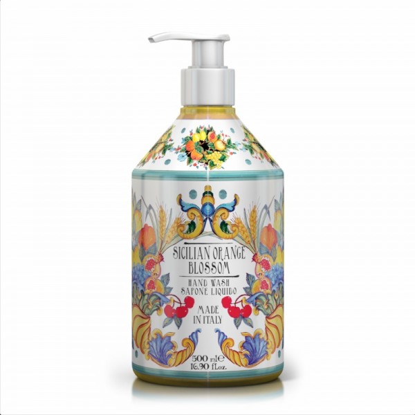 Rudy Profumi Jabón de Manos Líquido 500ml Flor de Naranja Siciliana