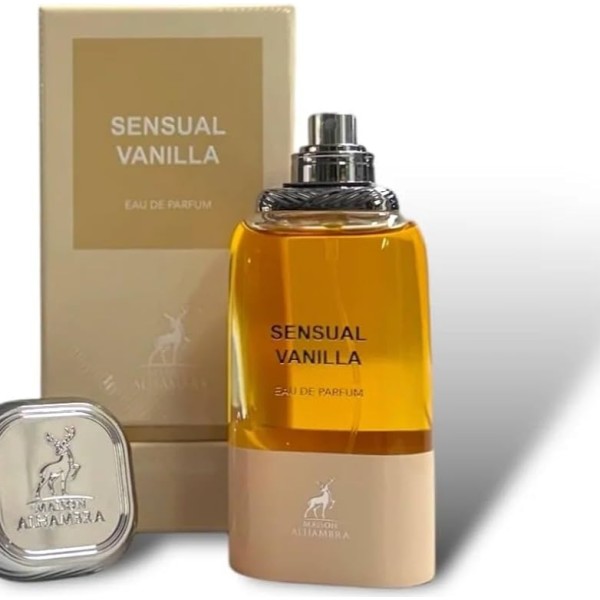Maison alhambra sensual vanilla eau de parfum 80ml vaporizador